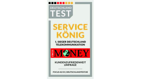 Focus Money, Service König im Test Telekommunikation 2023