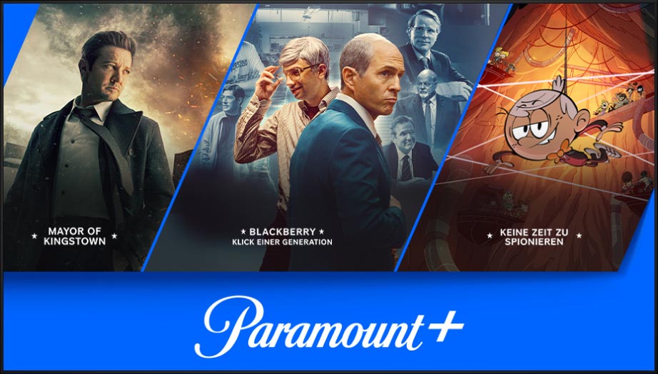 Grafische Darstellung Paramount+ Logo
