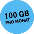 100 GB pro Monat