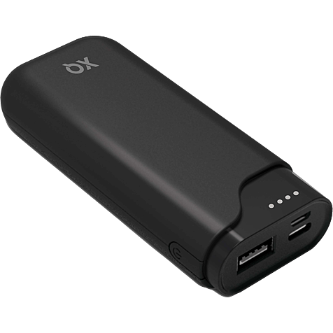 xqisit Powerbank 5000 mAh - schwarz 99934346 hero