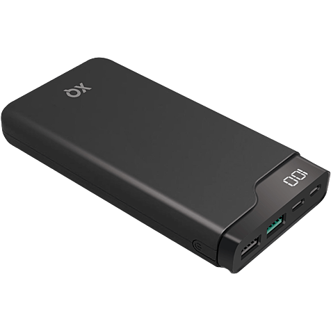 xqisit Powerbank 12000 mAh - schwarz 99934345 hero