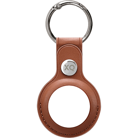 xqisit Apple AirTag Anhänger - braun 99934328 vorne