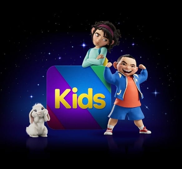 Netflix Kids Bereich