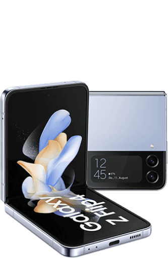Vorder- und Rückseite des Samsung Galaxy Z Flip4