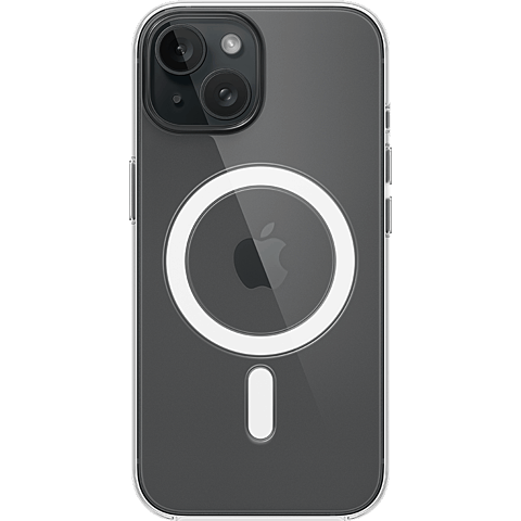 Apple Clear Case iPhone 15 mit MagSafe - transparent 99934677 vorne