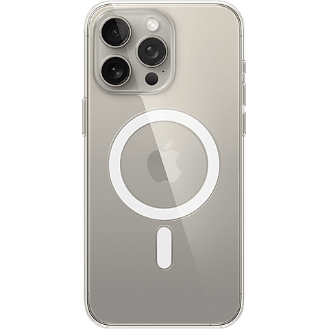 Apple Clear Case iPhone 15 Pro Max mit MagSafe - transparent 99934685 vorne