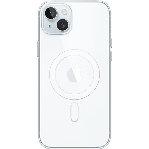 Apple Clear Case iPhone 15 Plus mit MagSafe - transparent 99934693 vorne
