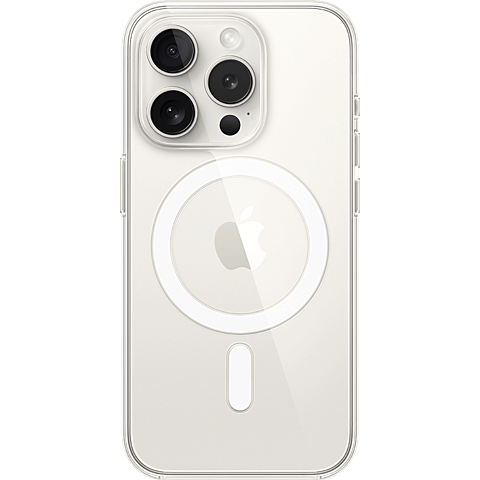 Apple Clear Case iPhone 15 Pro mit MagSafe - transparent 99934701 vorne