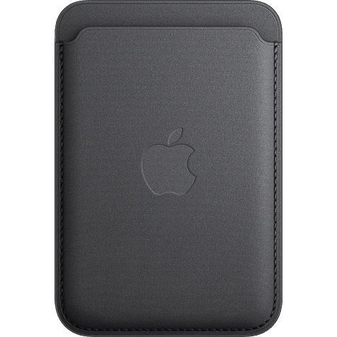 Apple iPhone Feingewebe Wallet mit MagSafe - Schwarz 99934858 hero