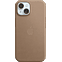 Apple Feingewebe Case iPhone 15 mit MagSafe - Taupe 99934683 vorne thumb