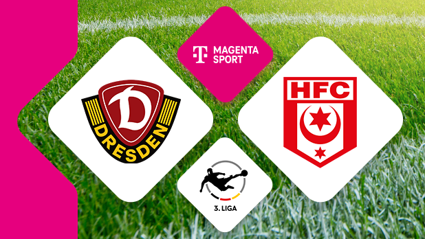 3. Liga: Dynamo Dresden vs. Hallescher FC