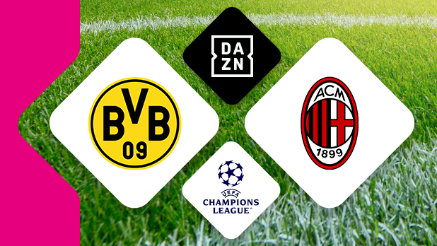 UEFA Champions League: Borussia Dortmund vs. AC Mailand