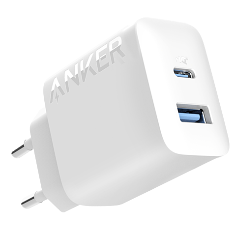 Anker 20W USB-C / USB-A Ladegerät - Weiß 99934911 hero