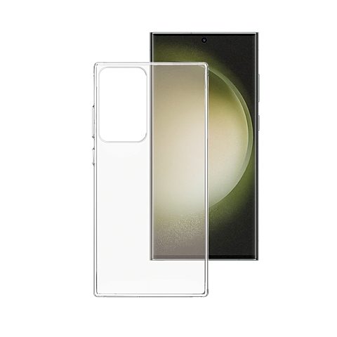 4smarts Samsung Soft Slim Clear Cover Galaxy S23 Ultra - transparent 99934894 vorne