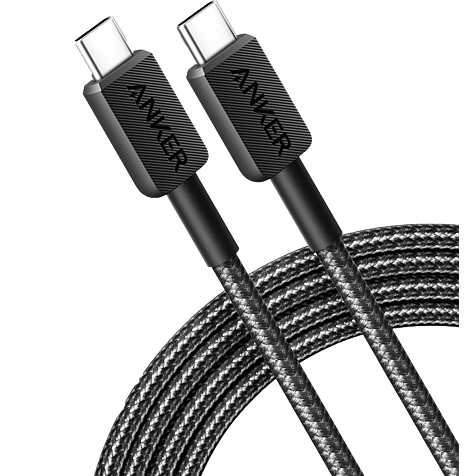 Anker USB-C auf USB-C Kabel 180cm - schwarz 99934903 hero