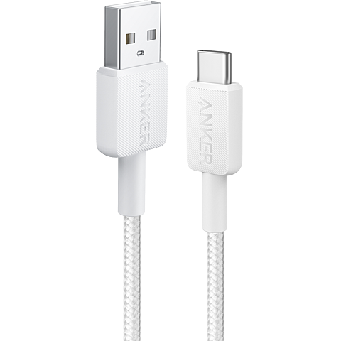 Anker USB-A auf USB-C Kabel 90cm - Weiß 99934906 vorne