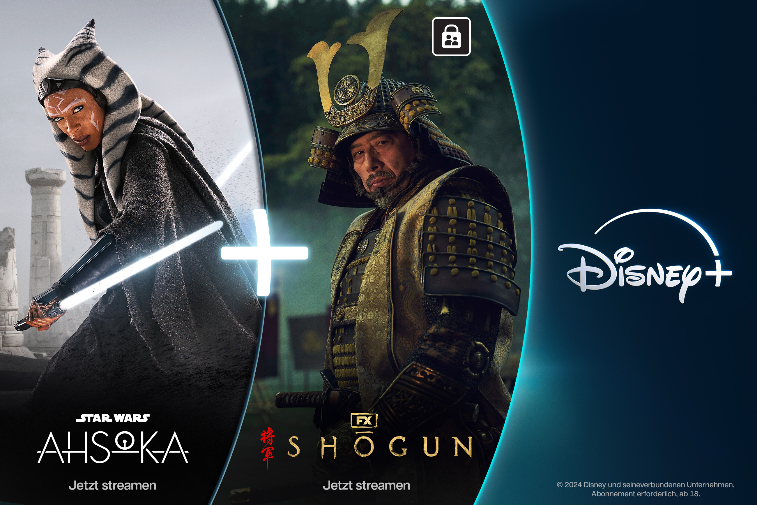 “Ahsoka” und “Shogun” bei Disney Plus