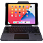 DEQSTER Rugged Touch Keyboard Apple iPad 10.2 - schwarz 99934496 vorne thumb