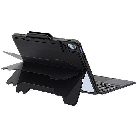 DEQSTER Rugged Touch Keyboard Apple iPad 10.9 - schwarz 99934804 hinten