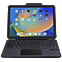 DEQSTER Rugged Touch Keyboard Apple iPad 10.9 - schwarz 99934804 vorne thumb