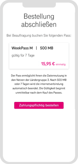 Datenpässe Buchen - im Browser - Schritt 3