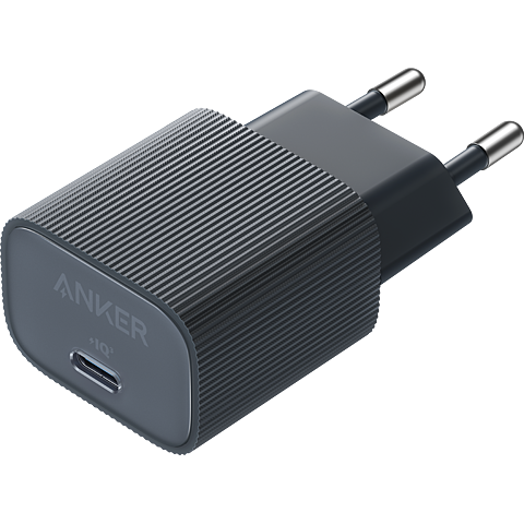 Anker 30W USB-C Nano 4 Ladegerät - schwarz 99935130 vorne