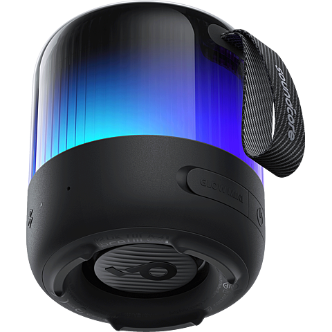 soundcore Bluetooth Speaker Glow mini - schwarz 99935140 seitlich