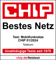 CHIP - Bestes Netz - Test: Mobilfunknetze CHIP 01/2024
