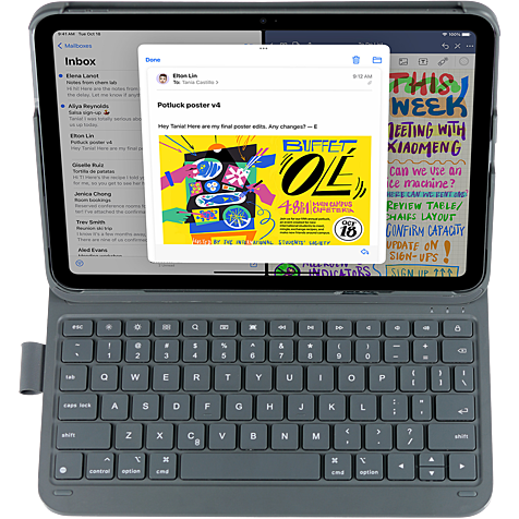 DEQSTER Slim Pro Keyboard Apple iPad 10.9