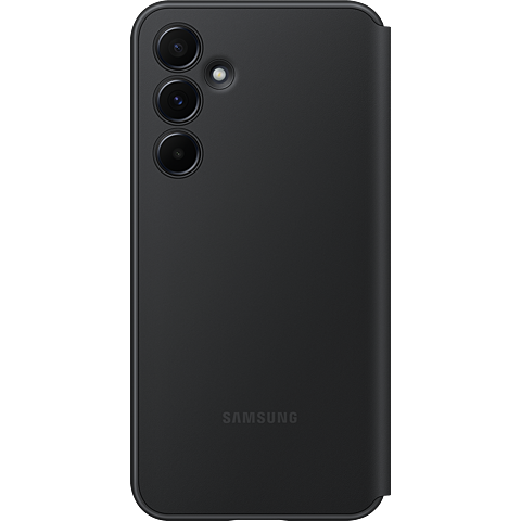 Samsung S-View Wallet Cover Galaxy A55 - schwarz 99935377 hinten