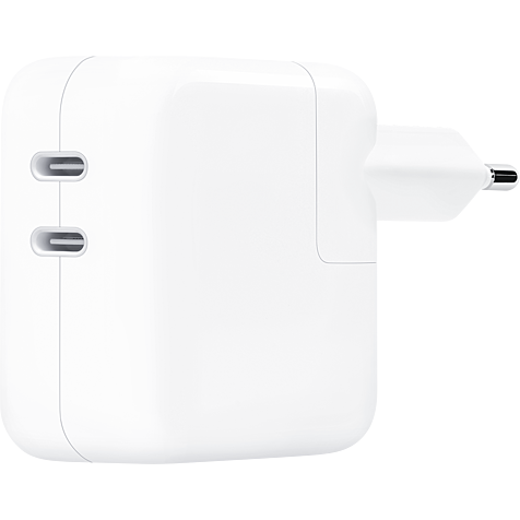 Apple 35W Dual USB-C Power Adapter - weiß 99935392 hero