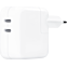 Apple 35W Dual USB-C Power Adapter - weiß 99935392 vorne thumb