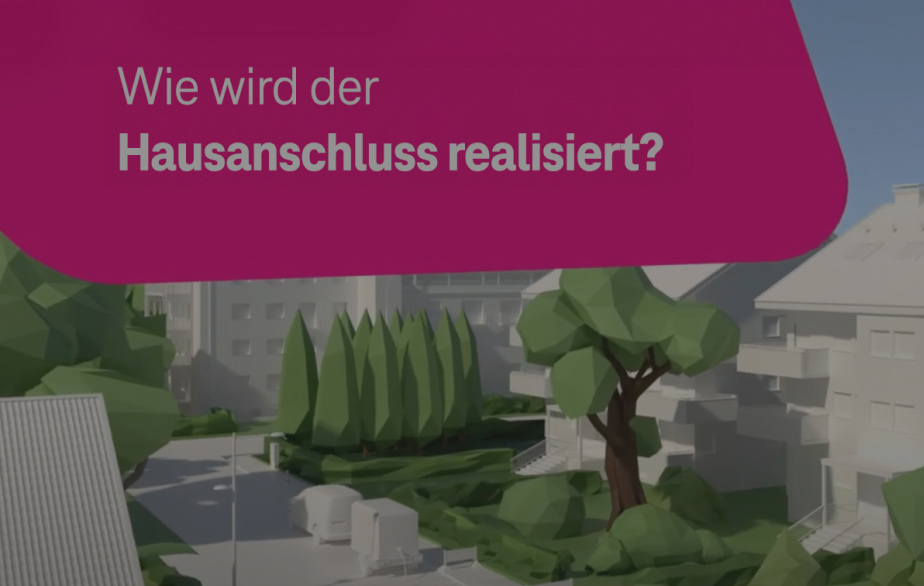 Vorschaubild zu Youtube Video: Wie die Glasfaser im Haus verlegt wird.