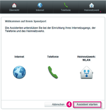 Telekom router login