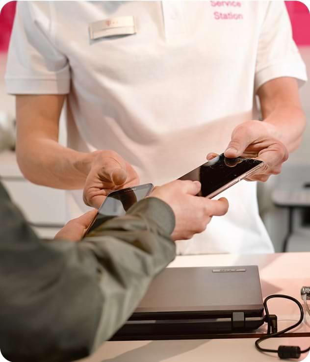 Telekom Service-Mitarbeiter