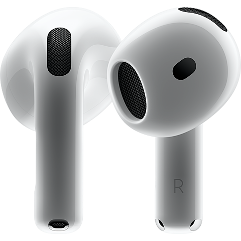 Apple AirPods 4 - weiß 99935990 seitlich
