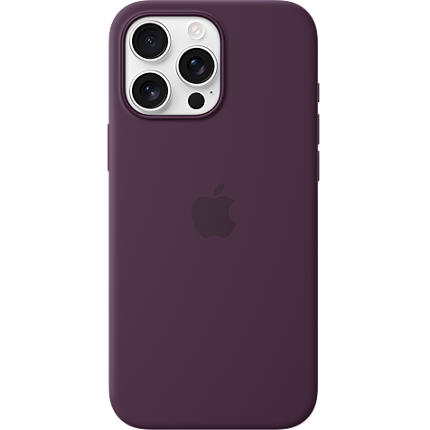 Apple Silikon Case iPhone 16 Pro Max - pflaume 99935986 hero