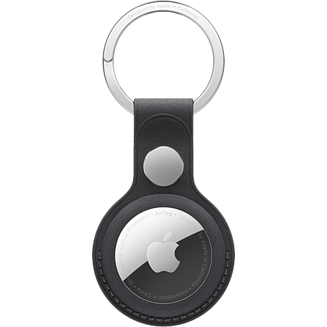 Apple Airtag Schlüsselanhänger Feingewebe - schwarz 99935999 hero