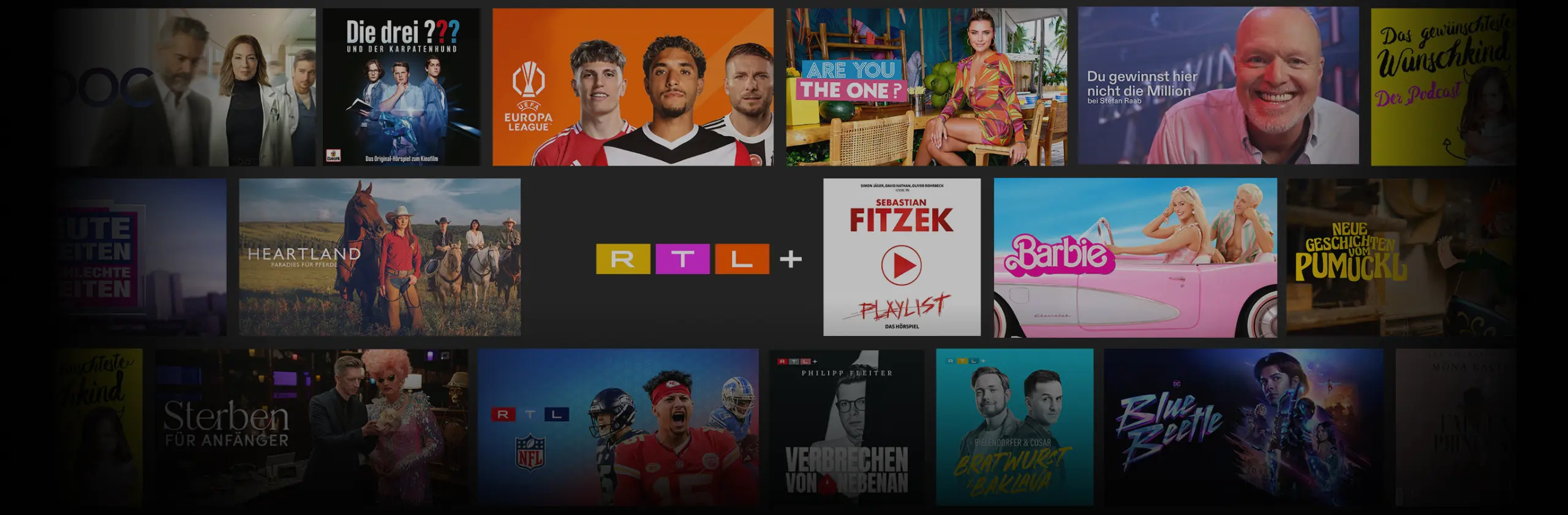 Angebotsvielfalt mit MagentaTV und RTL+