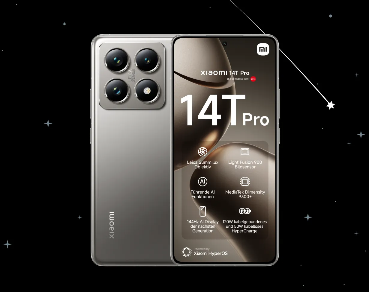 Xiaomi 14T Pro bei den Magenta Black Days