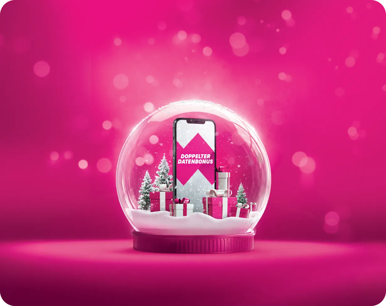 Doppelter Datenbonus zu Weihnachten in der MeinMagenta App