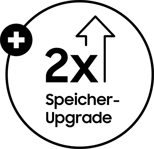 Jetzt kaufen und doppelten Speicher sichern.