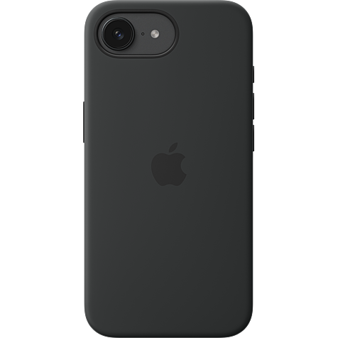  Apple Silikon Case iPhone 16e - schwarz 99936345 hero
