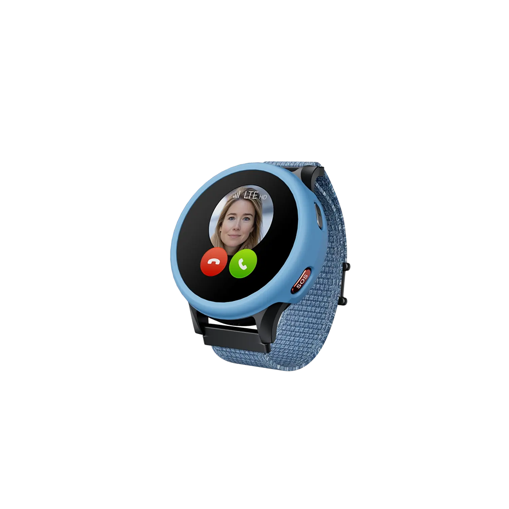Anio 6 Kinder Smartwatch blau