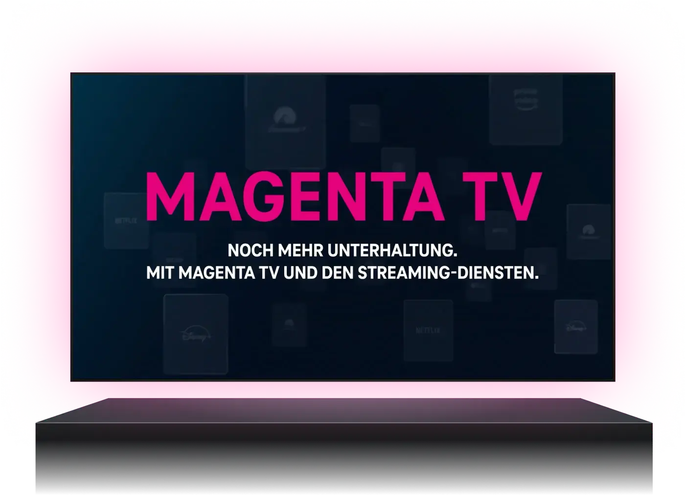 Darstellung von Streaming Diensten bei MagentaTV