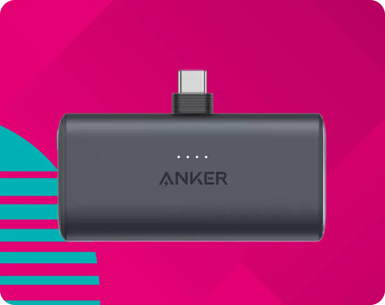 Anker Nano Powerbank Angebot - Exklusives Zubehör für Magenta Moments