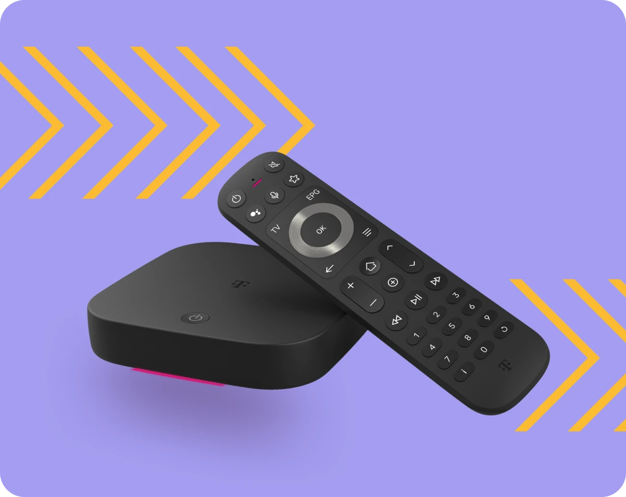 MagentaTV One mit Fernbedienung