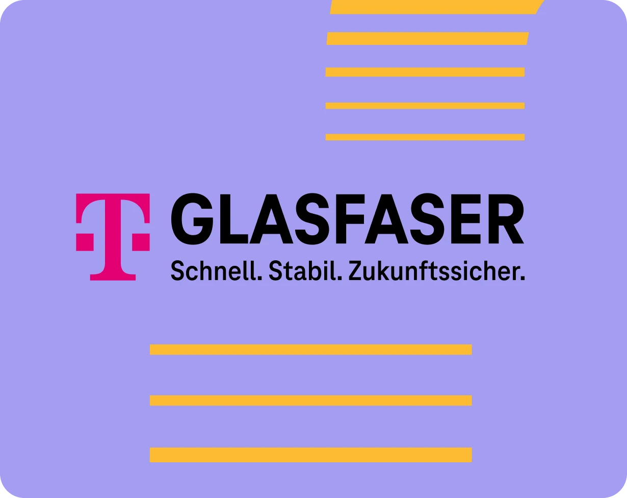 Telekom Glasfaser - Schnell. Stabil. Zukunftssicher.