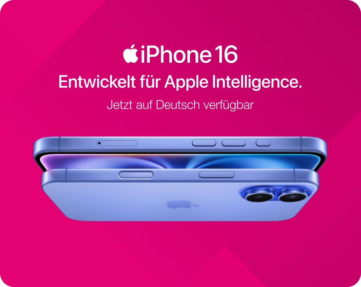 Apple iPhone 16 - Entwickelt für Apple Intelligence. Jetzt auf Deutsch verfügbar