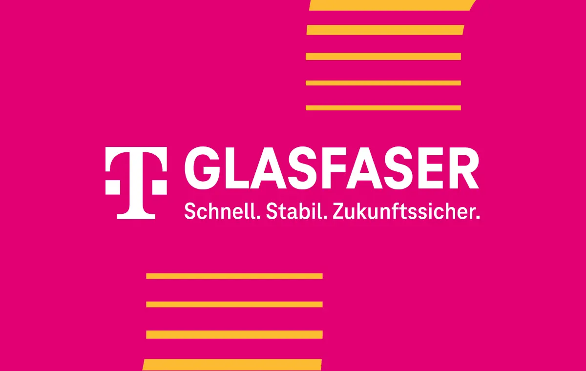 Telekom Glasfaser. Schnell. Stabil. Zukunftssicher.